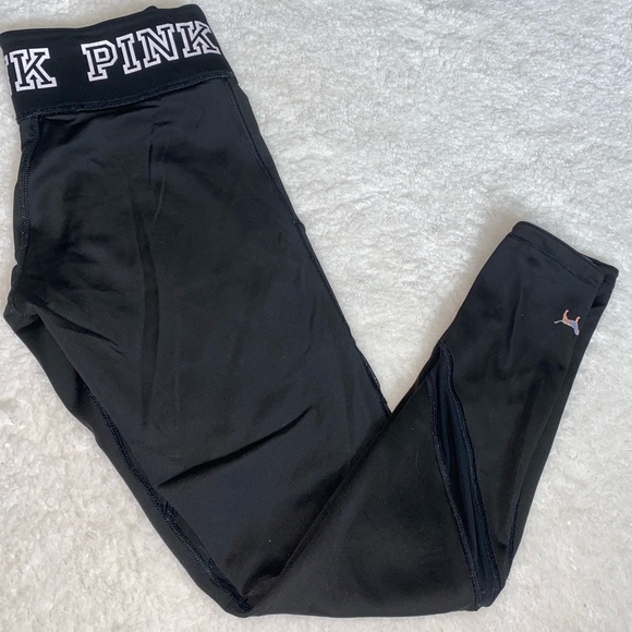 Pink Reversible Mesh Legging and V-Neck Set - Picture 9 of 10